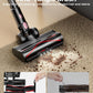 Cordless Vacuum Cleaner, Self-Standing 40Kpa 45Mins Vacuum Cleaners for Home, 8-in-1 Lightweight Stick Vacuum with Anti-tangle Wireless Vacuum for Carpet, Tile, Pet Hair, Hardwood Floors, Black