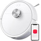 roborock Q7 M5 Robot Vacuum and Mop Combo, 10,000Pa HyperForce Suction, Robotic Vacuum Cleaner, Dual Anti-Tangle System, APP-Controlled Mopping, LiDAR Navigation, for Pet Hair and Carpet, Black