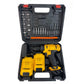 Home Hardware Tool Set Portable Cordless Drill Multifunction Electric Impact Drills Rechargeable Battery Power Screwdriver Kits