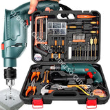 Multi-function Hardware TOOLBOX 160pcs 136pcs 118pcs 115pcs 112 Pcs Corded Power Hand Tools Electric Screwdriver Set