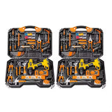 China Factory Household Tools 120 Pieces Portable Electric Drill Tool Set Woodworking Multifunctional Hardware Tool Cordless Set