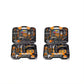 China Factory Household Tools 120 Pieces Portable Electric Drill Tool Set Woodworking Multifunctional Hardware Tool Cordless Set