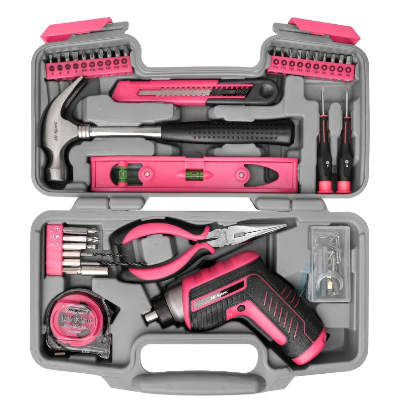 Multifunctional Household Tool Set Electric Drill Set Portable Lithium Drill Hardware Kit Repair Kit