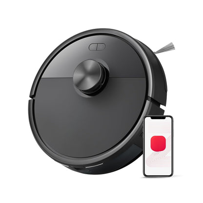 roborock Q7 M5 Robot Vacuum and Mop Combo, 10,000Pa HyperForce Suction, Robotic Vacuum Cleaner, Dual Anti-Tangle System, APP-Controlled Mopping, LiDAR Navigation, for Pet Hair and Carpet, Black